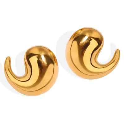 Golden Sway Earring